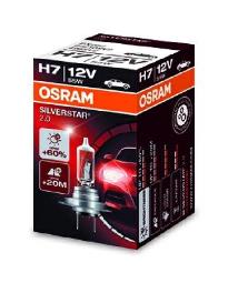 ŻARÓWKA 12V H7 55W PX26d SILVERSTAR 2. OSRAM OSR 64210 SV2