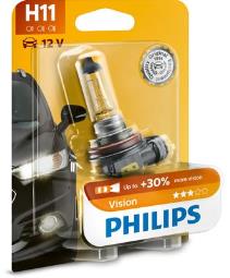 ŻARÓWKA H11 12V 55W /VISION/ PHILIPS PH 12362PRB1