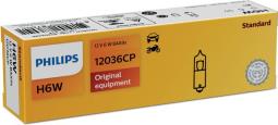 ŻARÓWKA H6W 12V 6W BAX9S PHILIPS PH 12036CP