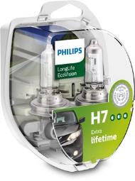 ŻARÓWKA H7 12V 55W / LONGERLIFE ECOVISION/ PHILIPS PH 12972LLECOS2 /2SZT/