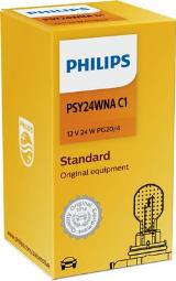 ŻARÓWKA 12V 24W PSY24W PG20/4 POMARAŃCZOWA PHILIPS PH 12188NAC1