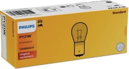 ŻARÓWKA 12V 21W KIER./POMARAŃ./ BAU15SPY21W PHILIPS PH 12496
