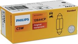 ŻARÓWKA 12V 5W T10,5X35MM SV8,5 PHILIPS PH 12844