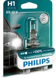ŻARÓWKA H1 12V 55W /X-TREME VISION/ PHILIPS PH 12258XV+B1