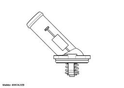 TERMOSTAT AUDI 1,6TDI 09- /A1,A3/ WAHLER WA410536.92D