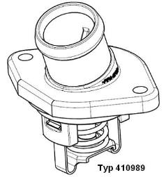 TERMOSTAT VW 1,4-1,6 95- 87 WAHLER WA410989.87D