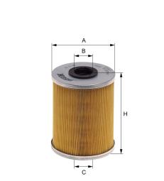 FILTR PALIWA OPEL DIESEL 1,7-2,0TDI 98- HENGST FILTER E59KP D78