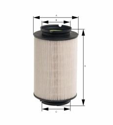 FILTR PALIWA VW DIESEL 1,9-2,0TDI 03-/A3,GOLF V/ HENGST FILTER E72KP D107