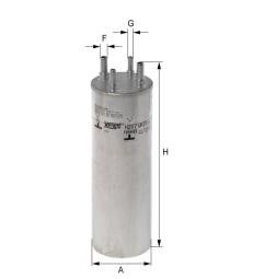 FILTR PALIWA VW DIESEL 2,5TDI 03- HENGST FILTER H207WK01