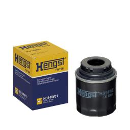 FILTR OLEJU AUDI BENZ. 1,2-1,4TFSI 10- /A1,A3IBIZA V,FABIA/ HENGST FILTER H314W01