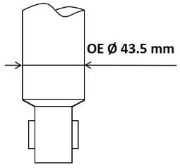 AMORT./TYŁ/ VW TIGUAN 07- /GAZ/ KAYABA KYB349067