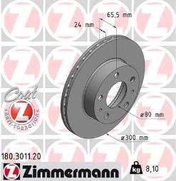 TARCZA HAM./PRZ/ FIAT DUCATO 94- 18 ZM180.3011.20