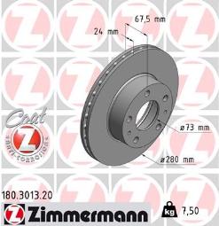TARCZA HAM./PRZ/ FIAT DUCATO 94-/06- @28 ZM180.3013.20