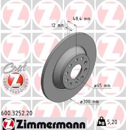 TARCZA HAM./TYŁ/ AUDI TT 14- ZM600.3252.20