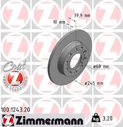 TARCZA HAM.AUDI /ZIMMERMANN/ ZIMMERMANN ZM100.1243.20