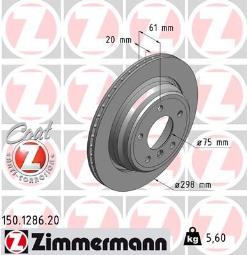 TARCZA HAM.BMW /ZIMMERMANN/ ZIMMERMANN ZM150.1286.20