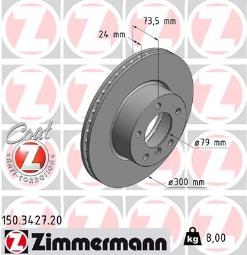 TARCZA HAM.BMW /ZIMMERMANN/ ZIMMERMANN ZM150.3427.20