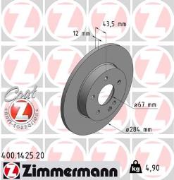 TARCZA HAM.MERCEDES /ZIMMERMANN/ ZIMMERMANN ZM400.1425.20
