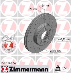 TARCZA HAM.FORD/VAG/SEAT SPORT /ZIMMERMAIMMERMANN/ ZIMMERMANN ZM250.1346.52