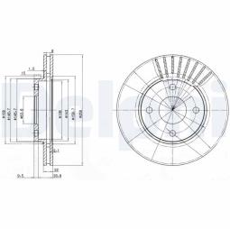 TARCZA HAM./PRZ/ FORD,MAZDA FIESTA,FIESTA VAN,FOCUS,FUSION,KA,PUMA,SPORT KA,STREET KA,2 08/1998- 09/ DELPHI BG3359C