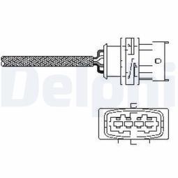 SONDA LAMBDA OPEL ASTRA G/H 1,6 00- DELPHI ES10789-12B1