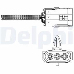 SONDA LAMBDA RENAULT DELPHI ES10970-12B1