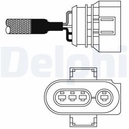 SONDA LAMBDA AUDI DELPHI ES10980-12B1