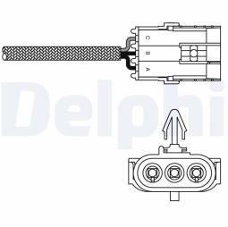 SONDA LAMBDA RENAULT DELPHI ES10992-12B1