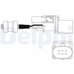 SONDA LAMBDA AUDI DELPHI ES11014-12B1