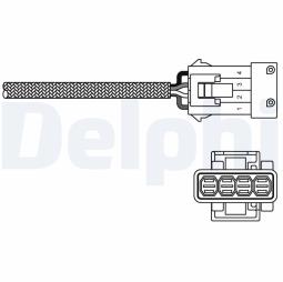 SONDA LAMBDA CITROEN DELPHI ES20230-12B1