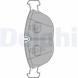 KLOCKI HAM./PRZ/ BMW 7 4,0-5,0 94- DELPHI LP1002