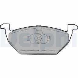 KLOCKI HAM./PRZ/ VW GOLF IV DELPHI LP1104         7.653.0