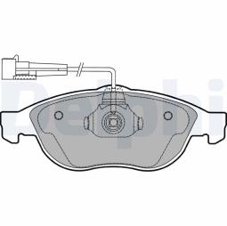 KLOCKI HAM./PRZ/ ALFA 147 1,6 16V 00- DELPHI LP1404         7.626.1