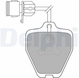 KLOCKI HAM./PRZ/ AUDI S6 QUATTRO 94- DELPHI LP1463