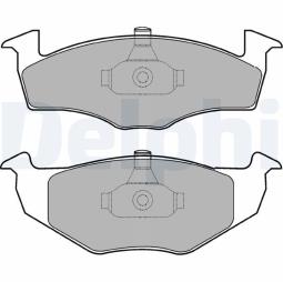 KLOCKI HAM./PRZ/ VW GOLF III 94- /ATE/  17,3mm DELPHI LP1601         7.623.1