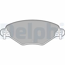 KLOCKI HAM./PRZ/ CITROEN C5 01- DELPHI LP1654         7.765.0