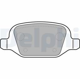 KLOCKI HAM./TYŁ/ ALFA ROMEO 156 03-05 DELPHI LP1685         7.700.0