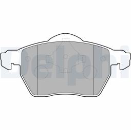 KLOCKI HAM./PRZ/ VW GOLF IV 1,9TDI-2,3 V DELPHI LP1687         7.429.4