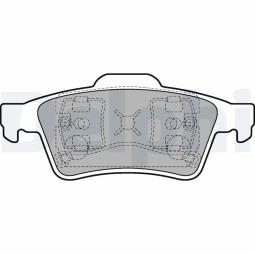 KLOCKI HAM./TYŁ/ MAZDA 5 05- DELPHI LP1701         7.769.0