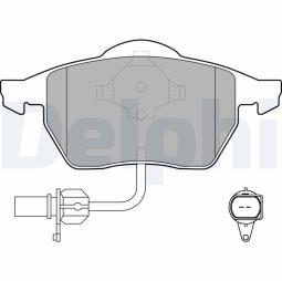 KLOCKI HAM./PRZ/ AUDI A6 97- 1,8T 2,4 2,8 /CZUJNIK D X 1/ DELPHI LP1706         7.429.2
