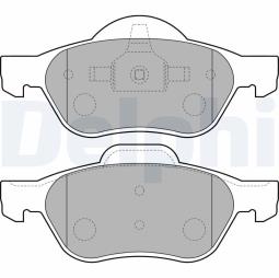 KLOCKI HAM./PRZ/ RENAULT LAGUNA 1,6 16V 01- /ATE/ DELPHI LP1714