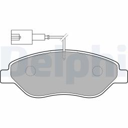 KLOCKI HAM./PRZ/ FIAT STILO 2,4 20V 01- DELPHI LP1720         7.762.0