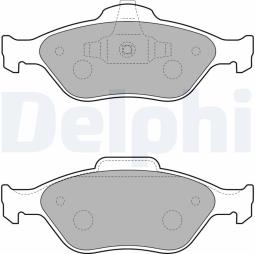 KLOCKI HAM./PRZ/ FORD FIESTA 1,3-1,4TDCI 02- XXXXXX LP1729