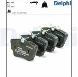 KLOCKI HAM./TYŁ/ OPEL VIVARO DELPHI LP1745         7.690.1