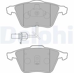 KLOCKI HAM./PRZ/ AUDI A6 01- DELPHI LP1825         7.824.2