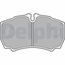 KLOCKI HAM./TYŁ/ IVECO DAILY 99- DELPHI LP1826         7.528.0
