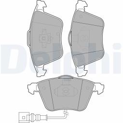 KLOCKI HAM./PRZ/ VW 1,6FSI-2,0TFSI 05- DELPHI LP1921         7.824.1
