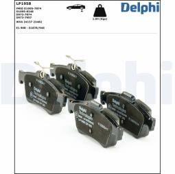 KLOCKI HAM./TYŁ/ FORD FOCUS 02- DELPHI LP1958         7.769.2
