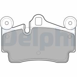 KLOCKI HAM./TYŁ/ AUDI Q7 06- /TOUAREG 02-/ /SYSTEM BREMBO/ DELPHI LP1998