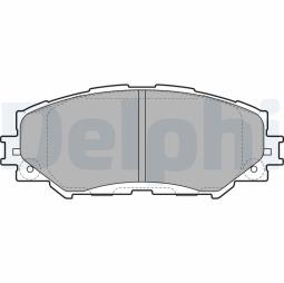 KLOCKI HAM./PRZ/ TOYOTA AURIS 1,4-1,6VVTI 07- DELPHI LP2002